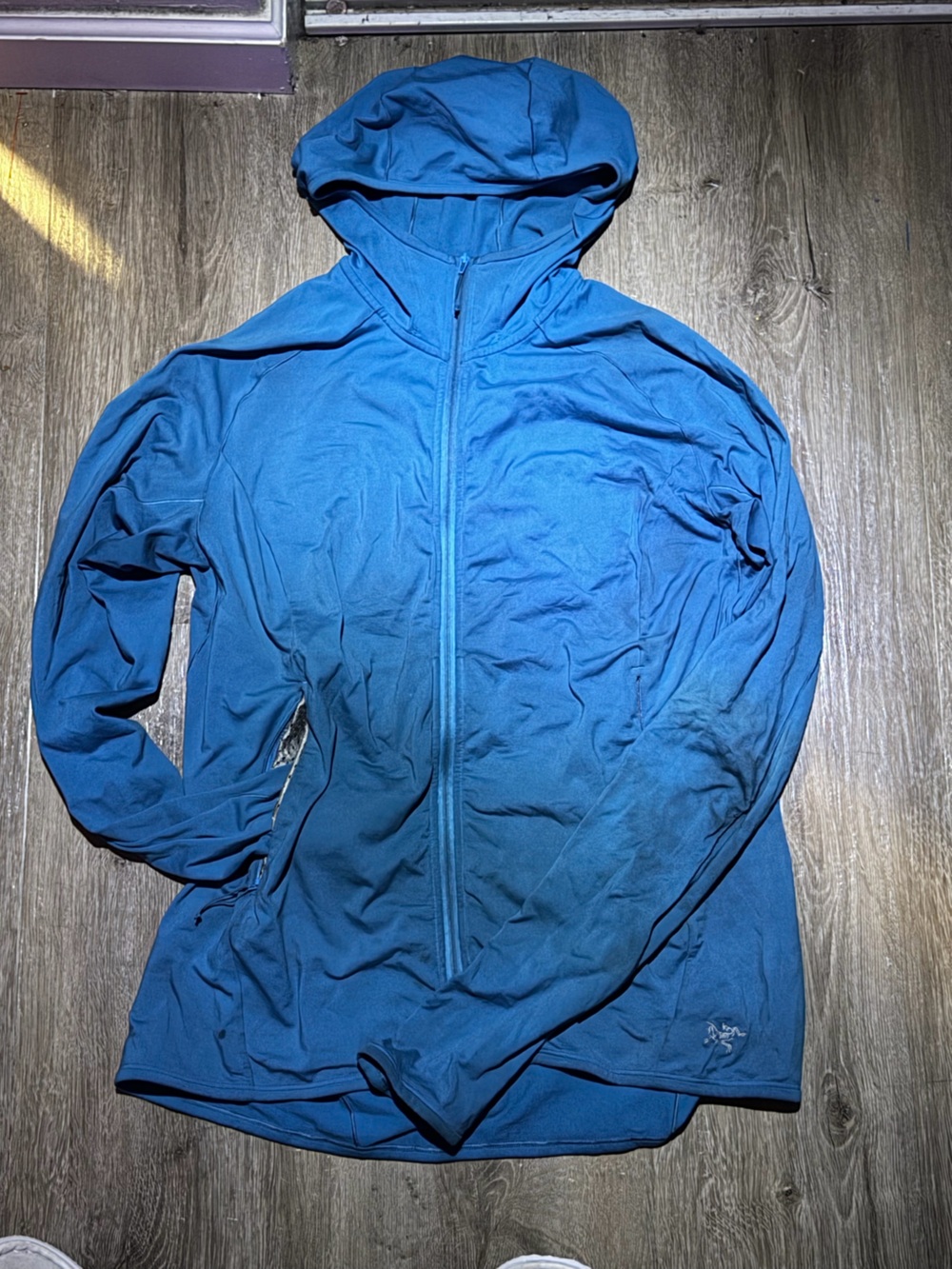 Arc'teryx Blue Zip-Up Hoodie